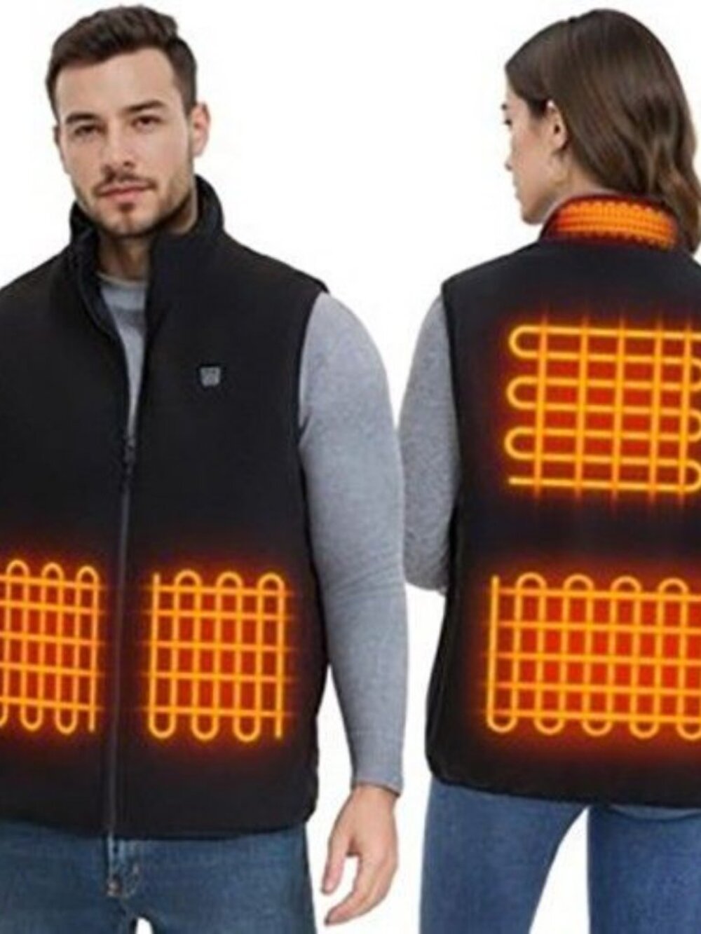 Waitcoss Heated Vest - Black - Unisex M